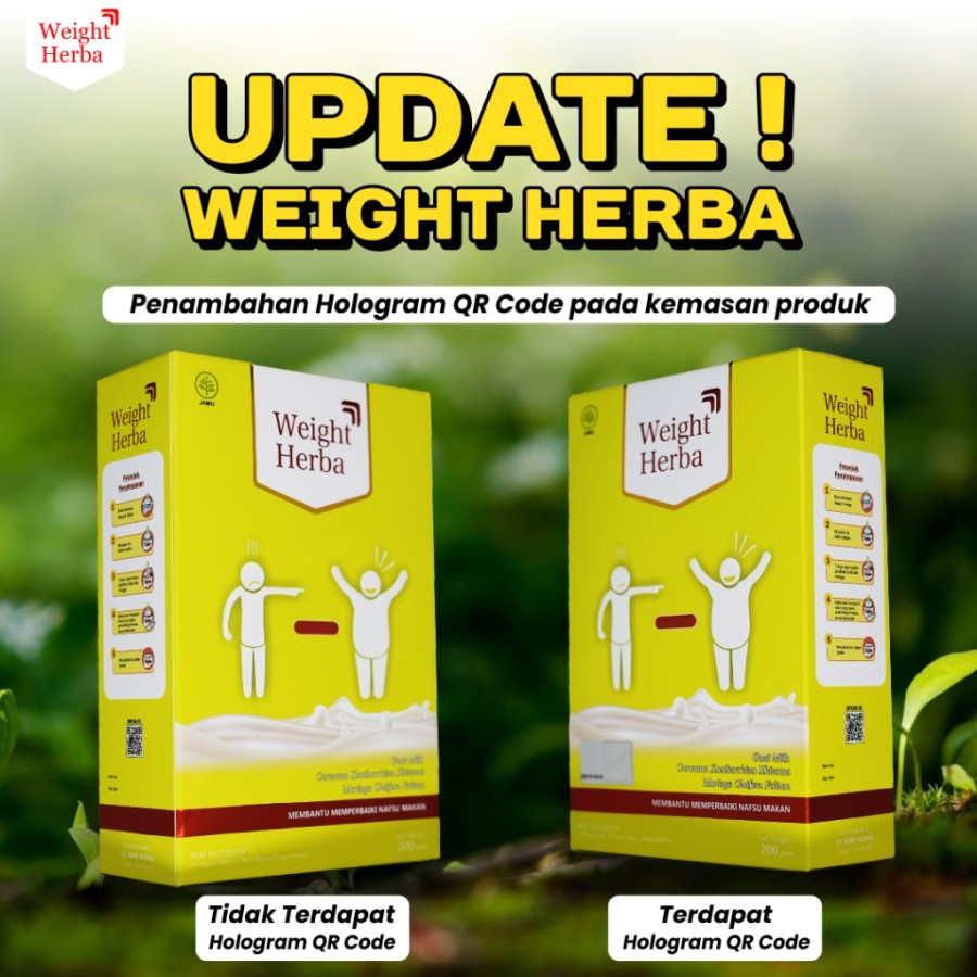 

[Cod] Weight Herba Susu Penambah Berat Badan Tanpa Gula Tanpa Olahraga Perlancar Saluran Pencernaan