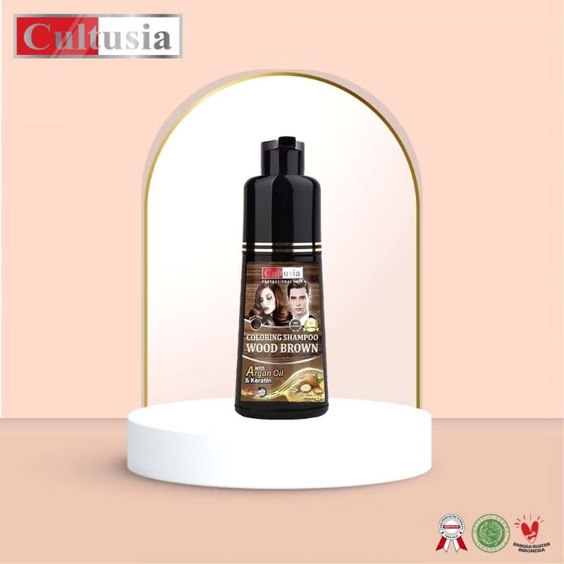 Cultusia coloring shampoo wood brown