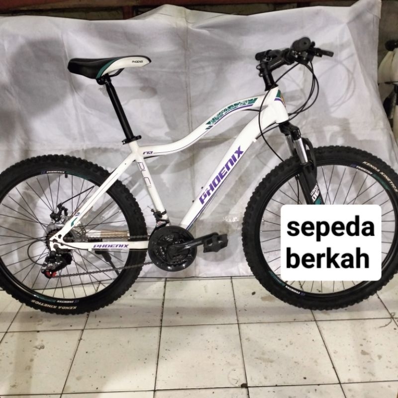 sepeda gunung sepeda MTB 26 Phoenix 173 Shimano 21 speed rem disc