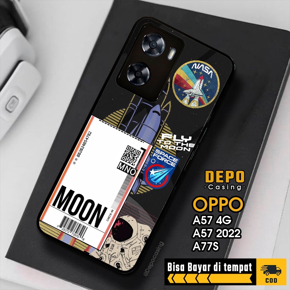 Case Oppo A57 4G A57 2022 A77S Casing Oppo A57 4G A57 2022 A77S Casing Depo Casing [NASA] Case Gloss