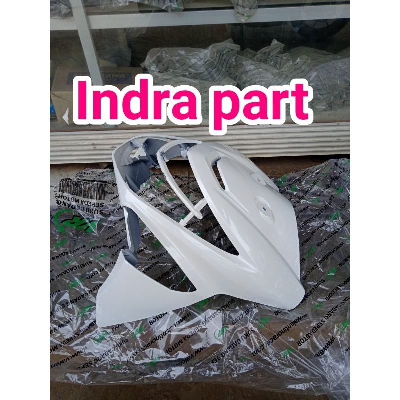 Tameng Dasi Lampu Depan Honda Beat Pop Warna Putih