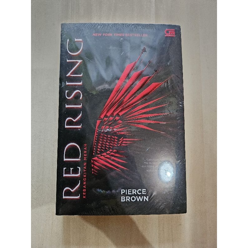 (PRELOVED, SEALED) Buku Novel Red Rising by Pierce Brown