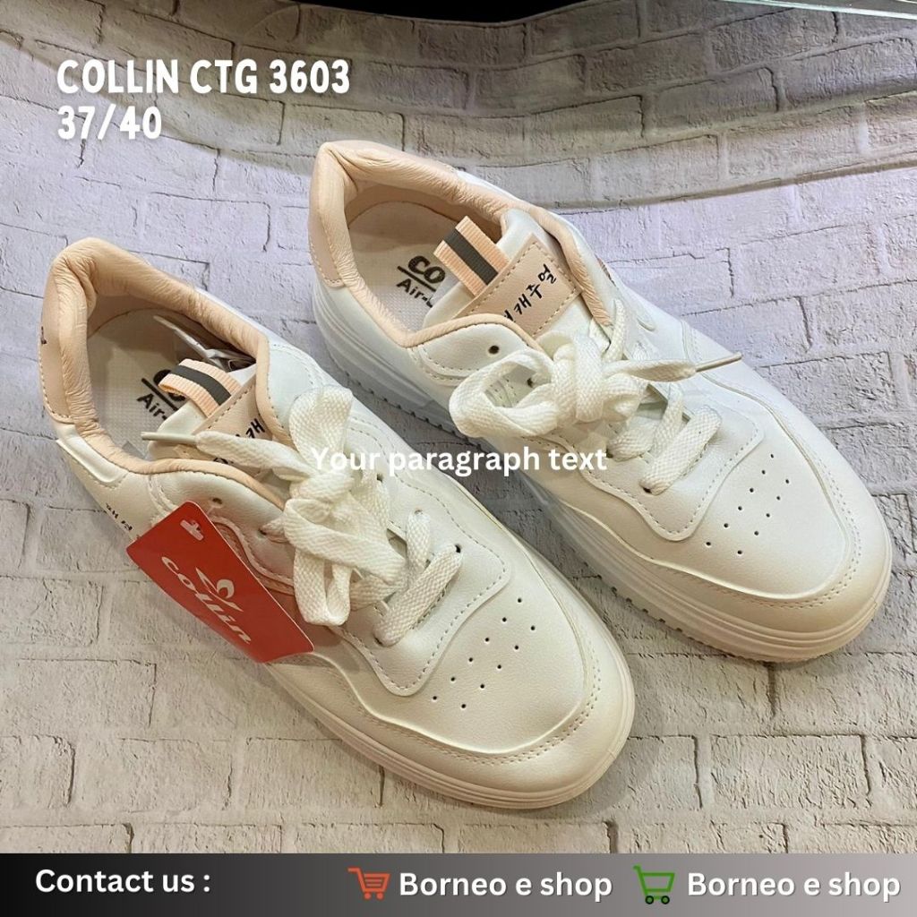 [BISA COD] Sepatu Sneakers Wanita Kasual MK Korea Putih pink Terlaris/Sneakers Wanita hits Kekinian 
