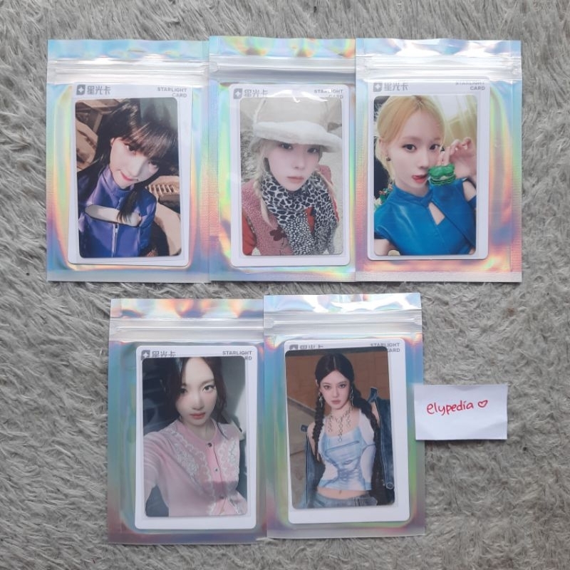 [READY] aespa Karina, Winter & Ningning "Armageddon" Official Photocard QQ Music Lucky Draw Sealed P