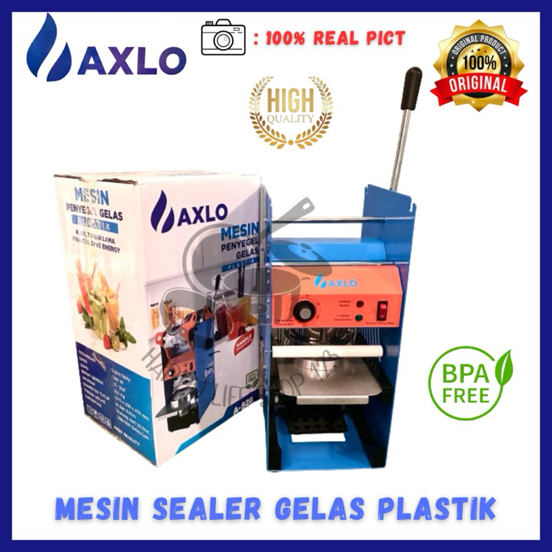 Cup Sealer Gelas Plastik/Mesin Cup Sealer Press Gelas PlastikAXLO A-928/Alat Press Gelas Plastik