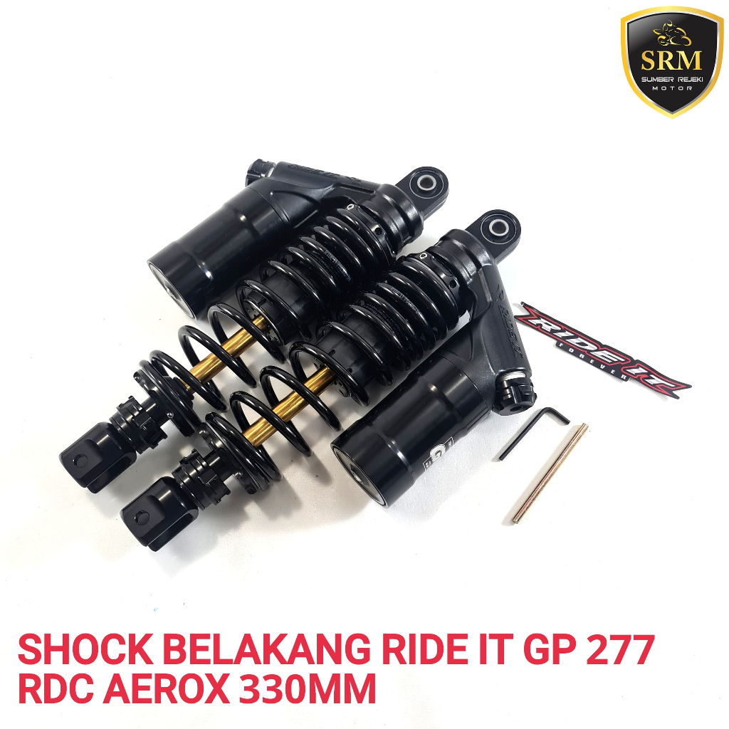 Shock Belakang Ride It GP 277 RDC Aerox 310MM