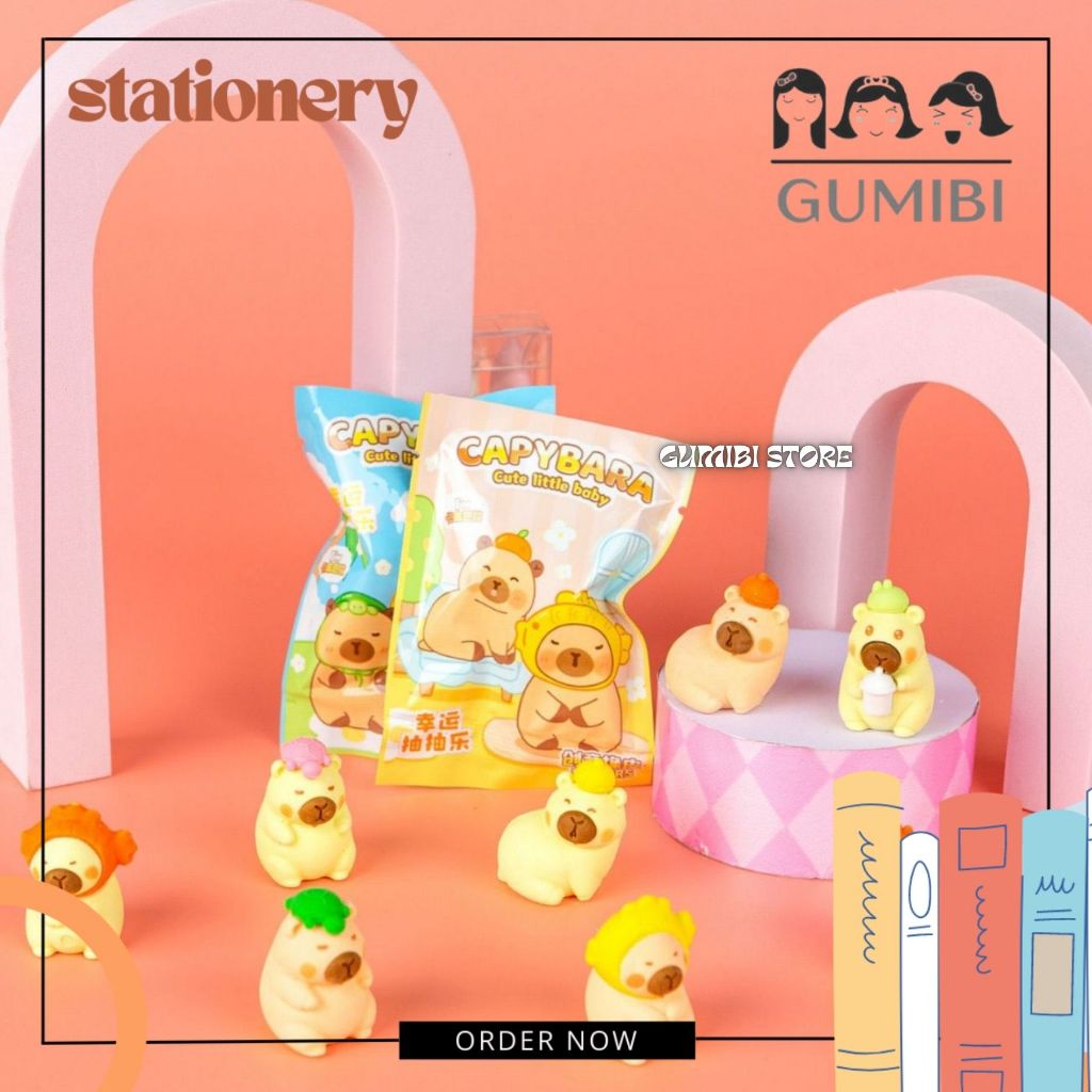 

PENGHAPUS BLIND PACK CAPYBARA HAPUSAN MISTERI KAPIBARA CAPYBARA PENGHAPUS BONEKA MISTERI CAPYBARA TERMURAH