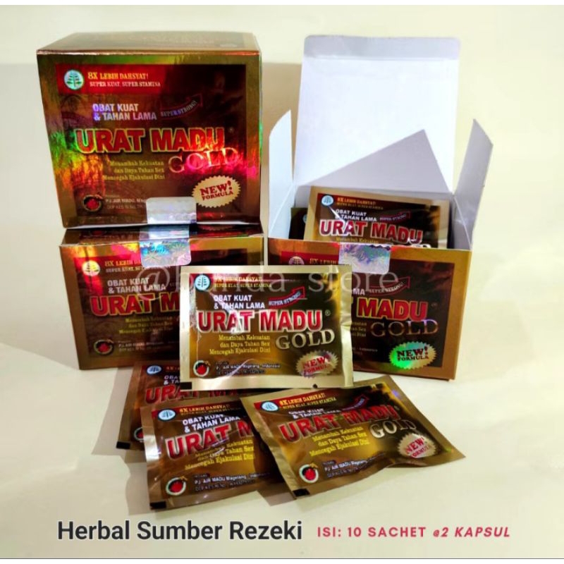 urat madu gold original