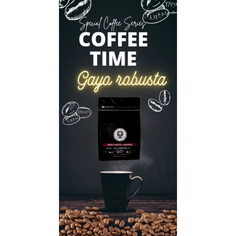 

BKACKMORPH Coffee Robusta Gayo 250g bestest