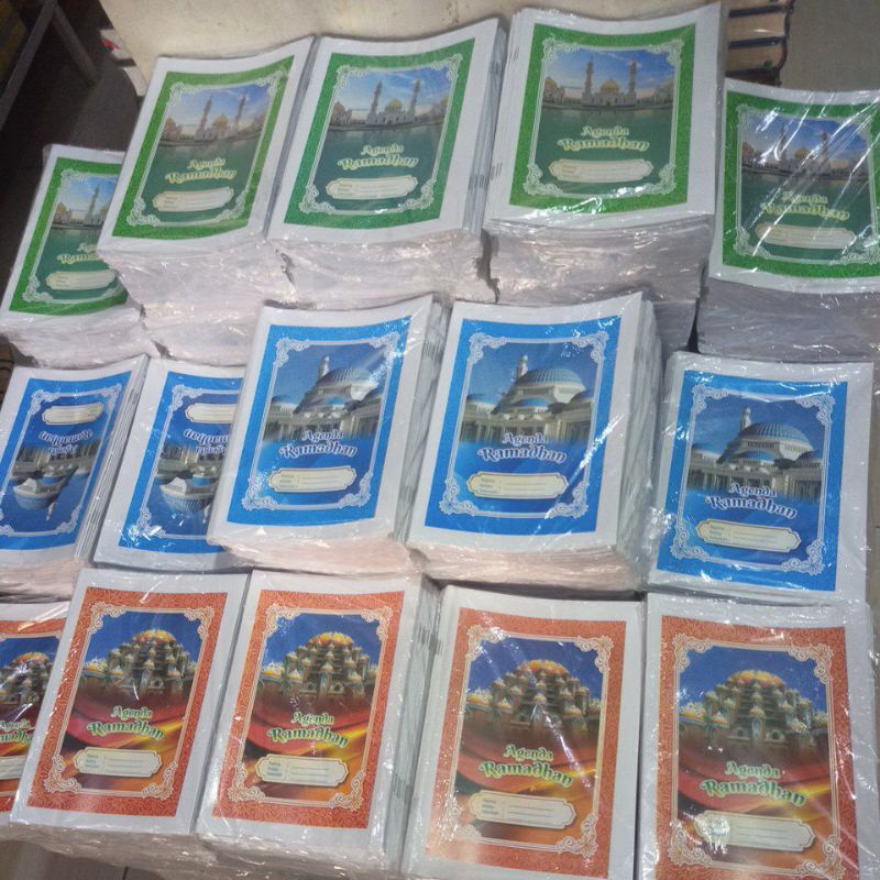 

PAKET LENGKAP (50 PCS ) BUKU AGENDA RAHMADAN