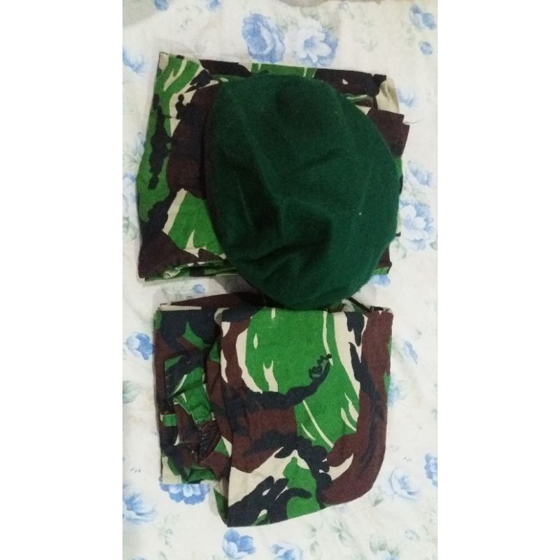 Seragam Tentara Anak Preloved