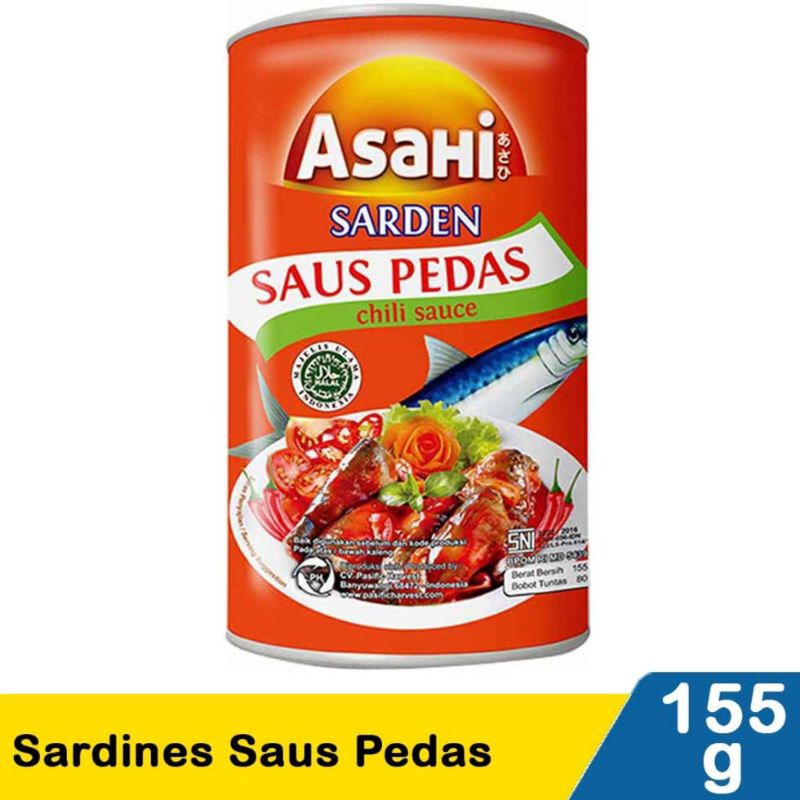 

Sarden Asahi Pedas 155gr promo