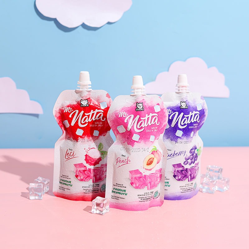 

Mr.Natta(minuman Nata de coco dengan Jelly)Mr.Natta
