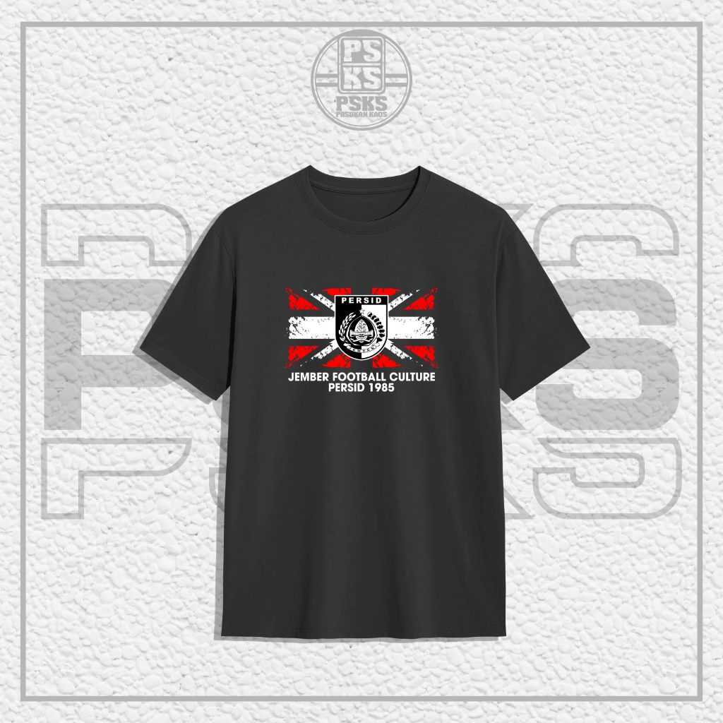 Kaos Baju Supporter PERSID JEMBER 1985 "FOOTBALL CULTURE"