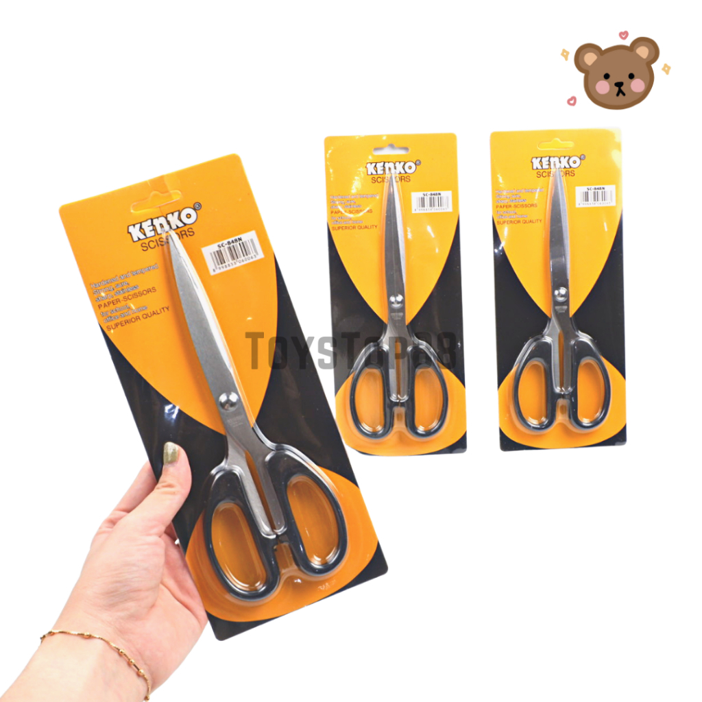 

Gunting Kenko SC-848 N Besar - Large Stainless Steel Scissors [PER PCS]