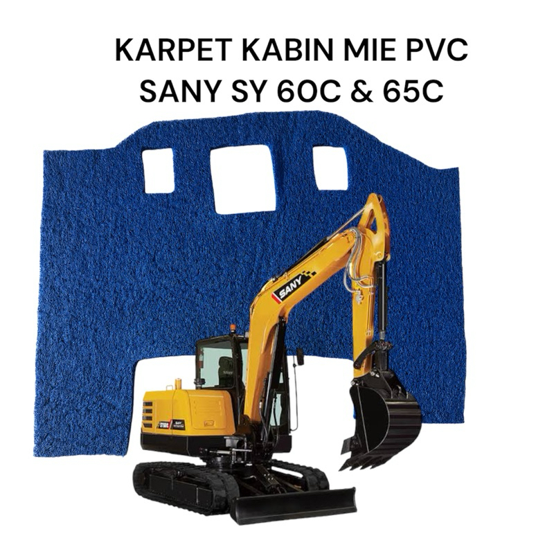 Karpet Kabin Excavator mini Sany SY55C Sany SY60C Sany SY 65C Sany SY75C