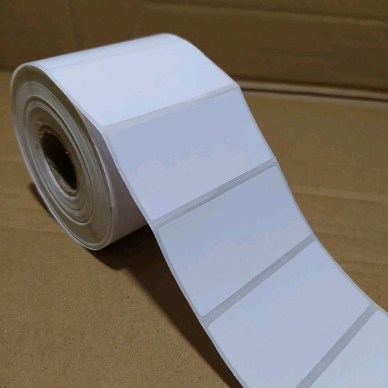 

Label Stiker Direct Thermal 80 x 30 mm 1000pcs / Sticker Barcode Thermal 80x30mm/Stiker Etiket 8x3cm/ Label Thermal 80x30mm/Label Stiker Produk 8x3cm/Stiker Etiket Thermal 80x30mm/Label Obat/Klinikqq