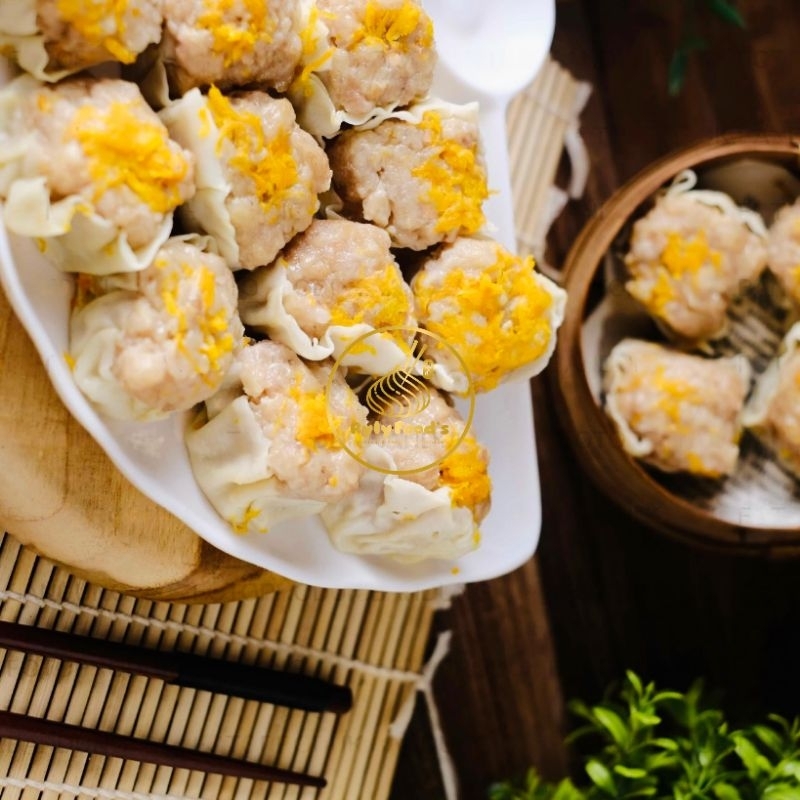 

Dimsum halal ayam 2 pack (60pcs) free pempek&cuko