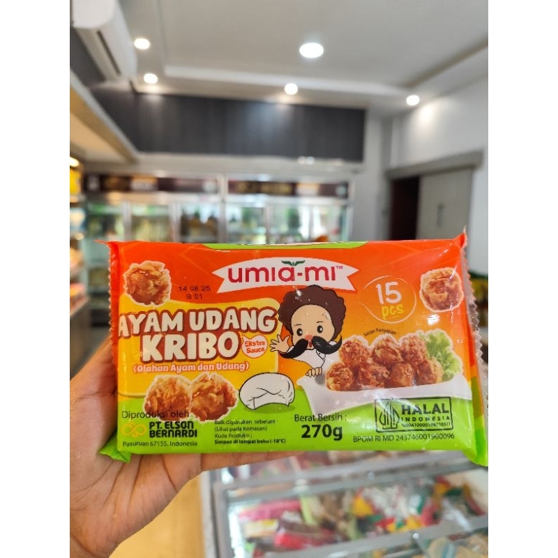 

Umiami Ayam Udang Kribo 270gram