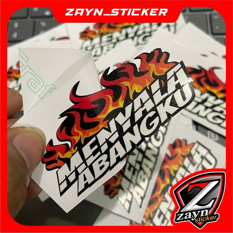 

sticker viral menyala abangku 001