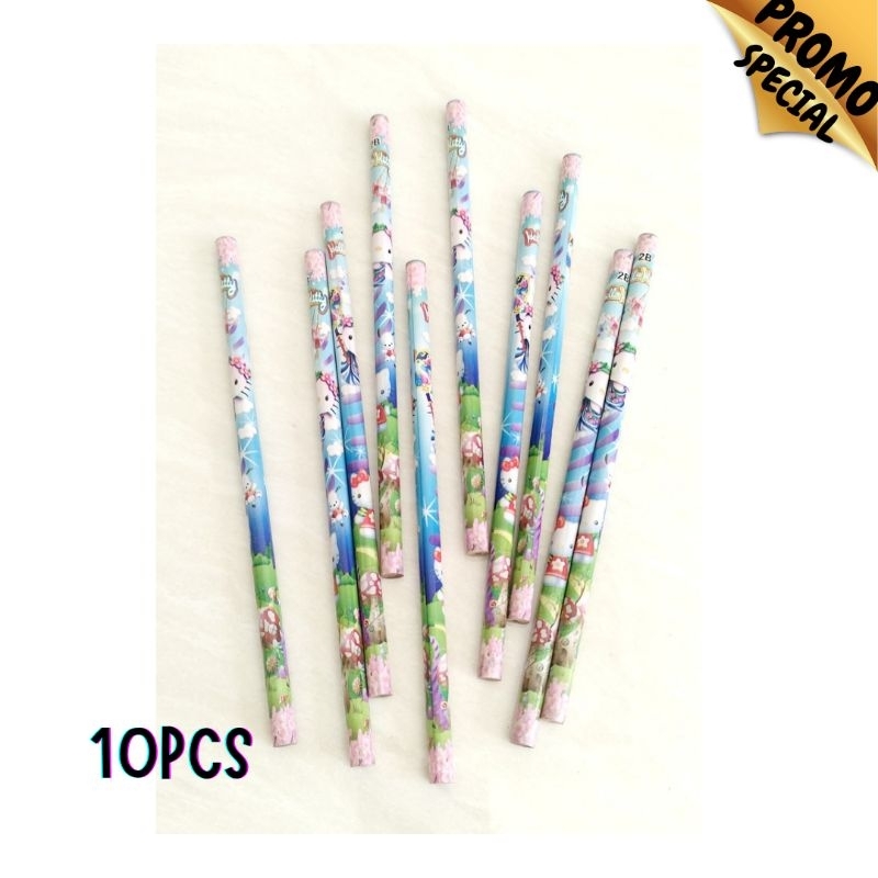 

Pensil Fancy Hello Kitty Spiderman 10pcs