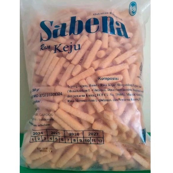 

Cemilan Stik Sabena Rasa Keju 360gr