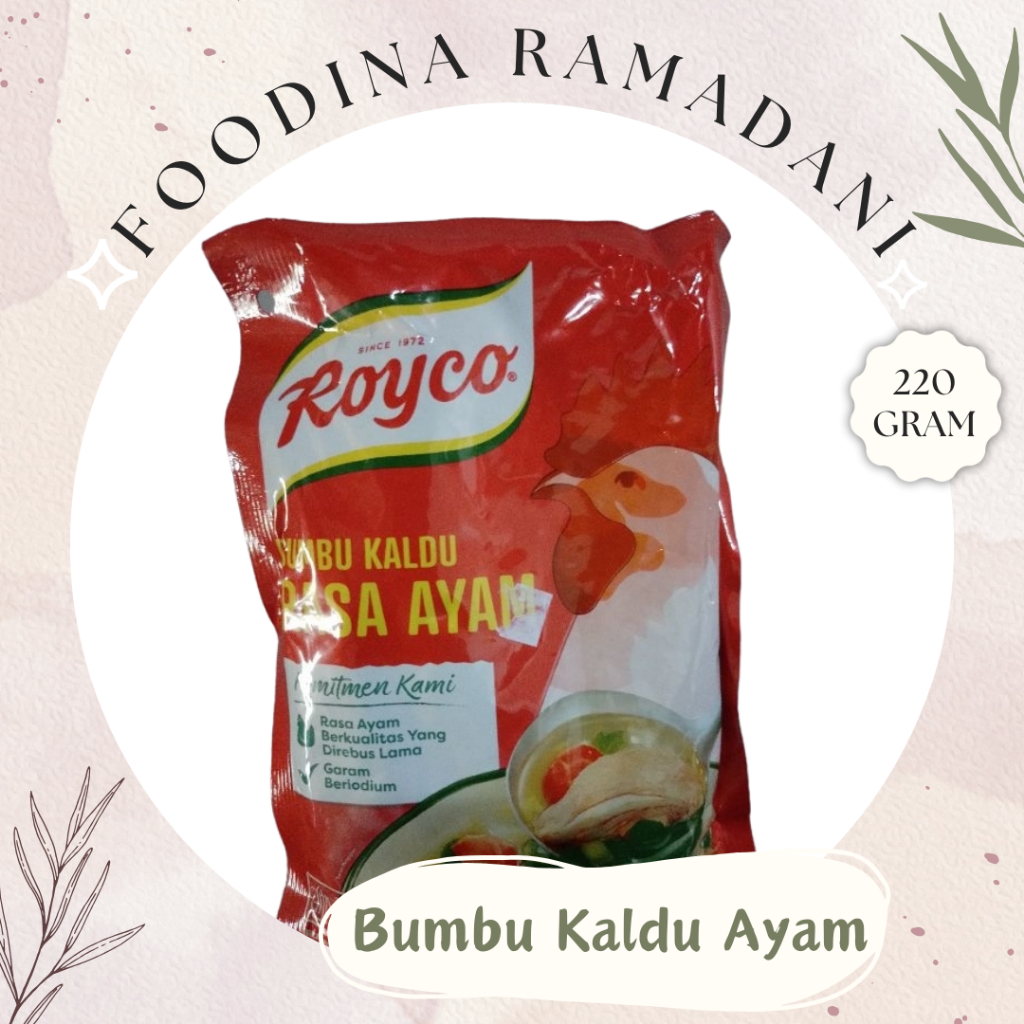 

BUMBU KALDU Rasa Ayam - Royco [ 220gr ] Harga Per BKS