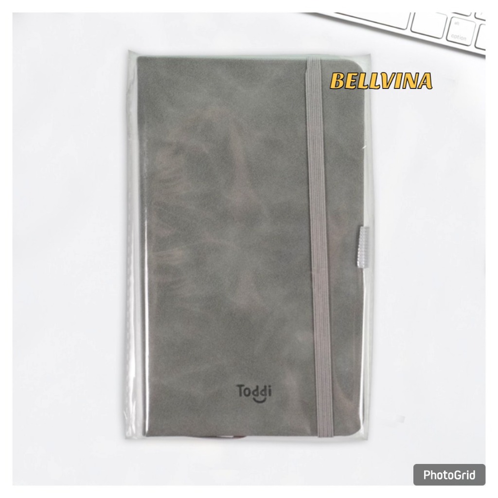 

Toddi Buku Jurnal Hardcover Notebook Diary 70GSM 200 Halaman Grid A6
