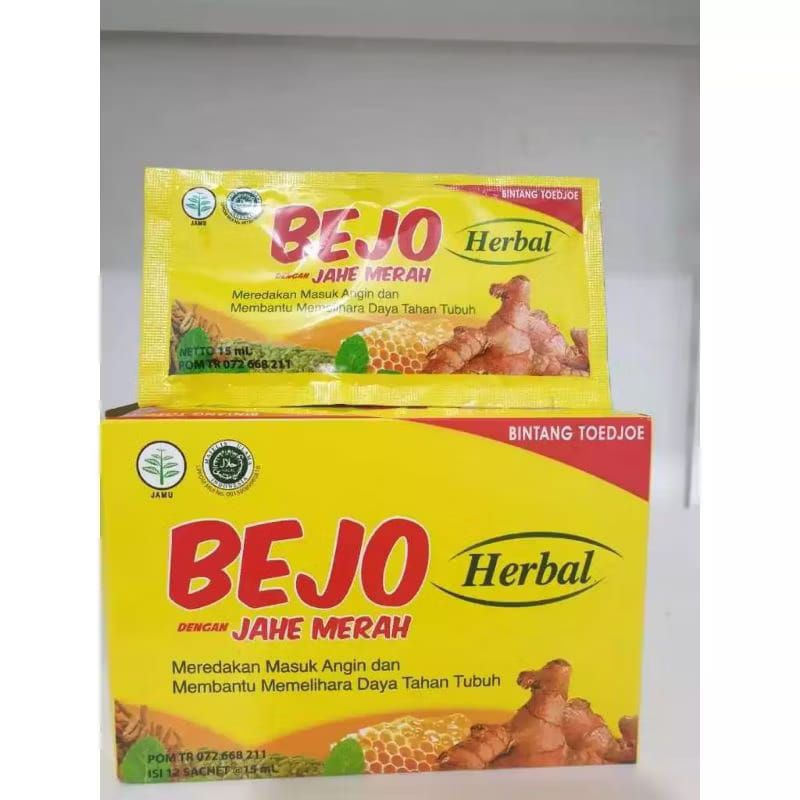 

Bejo Herbal Dengan Jahe Merah (1Sachet)