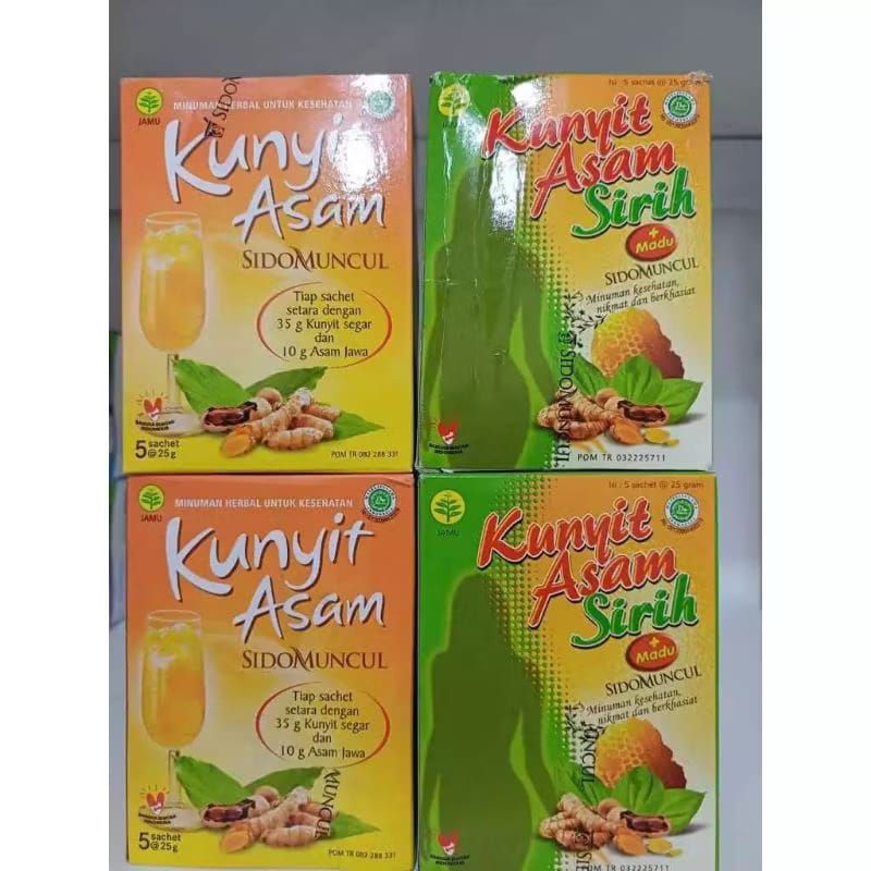 

Kunyit Asam (1Dus @5Sachet) | Kunyit Asam Sirih (1Dus @5Sachet)