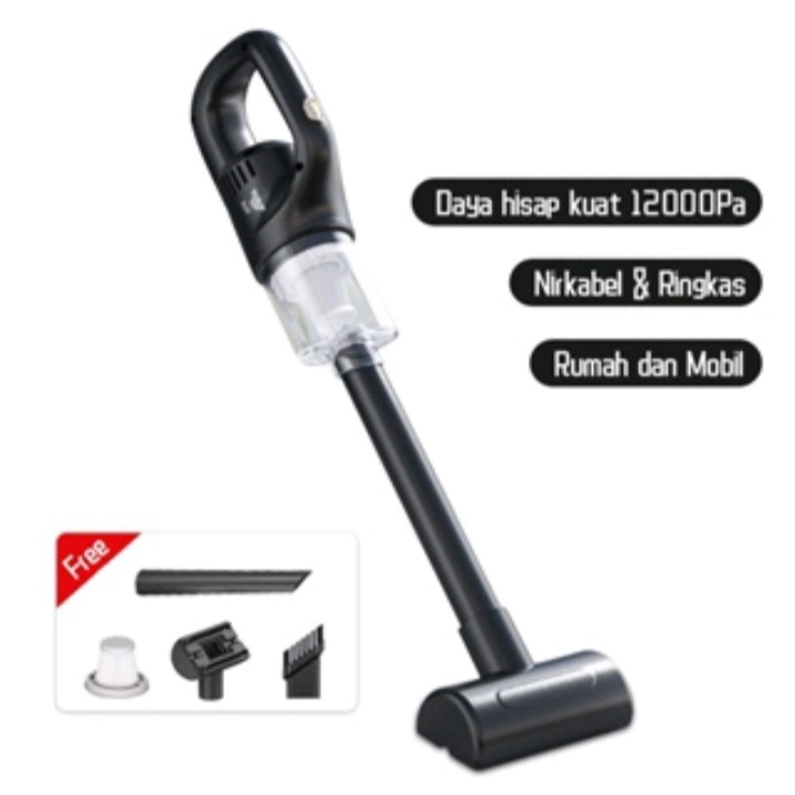 Vacum cleaner cordless vacum batre penyedot debu rumah mobil vakum debu
