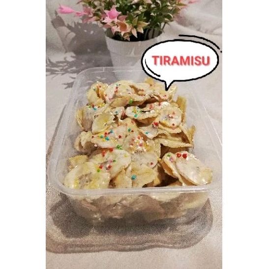 

Keripik Pisang Lumer Atanibo Rasa Tiramisu 150 g