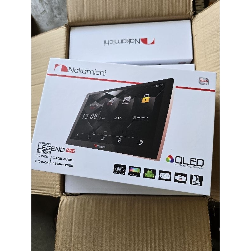 Hu Android 10" Nakamichi Legend MKIII Ram 6/128GB