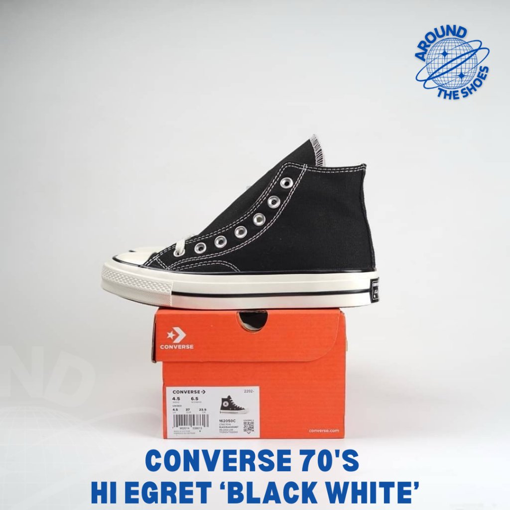 Converse 70s Hi Egret 'Black White'