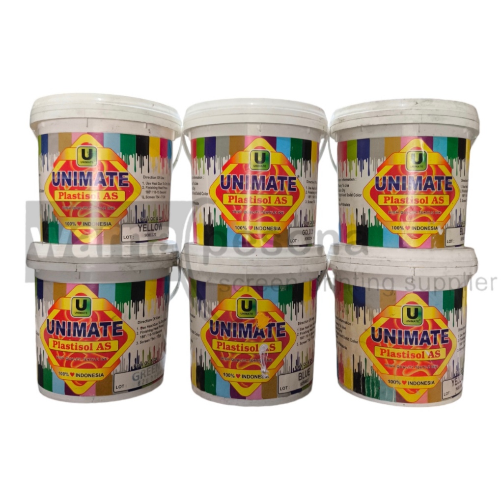 

Cat Tinta Pasta Sablon Plastisol Unimate (1 Kg)