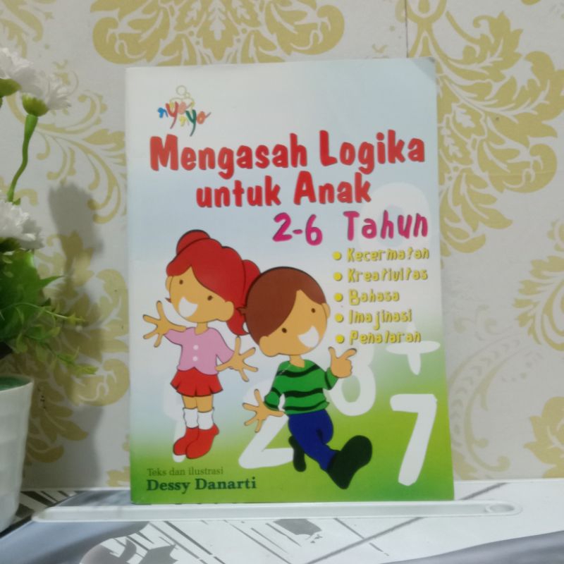 BUKU MENGASAH LOGIKA UNTUK ANAK 2 - 6 TAHUN