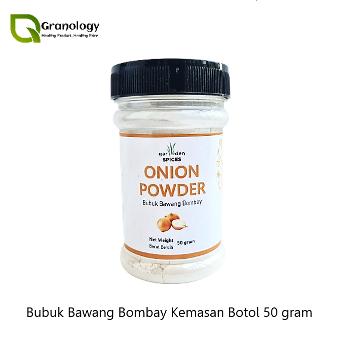 

Garden Spices Bumbu Kemasan Botol - Bawang Bombay Bubuk (50 gram)