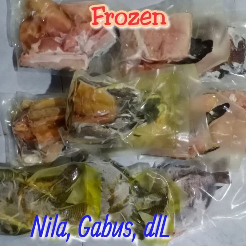 

IKAN FROZEN NILA GABUS DAN LELE KEMASAN 500GRM, PENGIRIMAN INSTAN