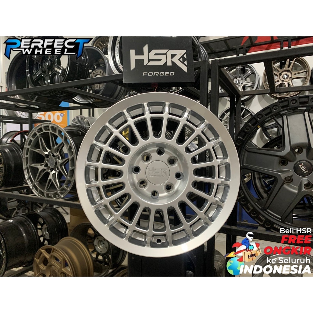 Velg Racing R15 HSR Futbuls Velg Mobil Ring 15 Agya Brio Swift Kijang Lgx Xenia