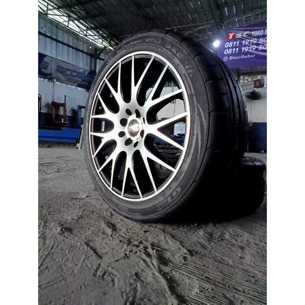 Velg Second HSR Nifty Ring 17 x 7.5 ET40 Pcd 4x100/114.3 Ban Bonus