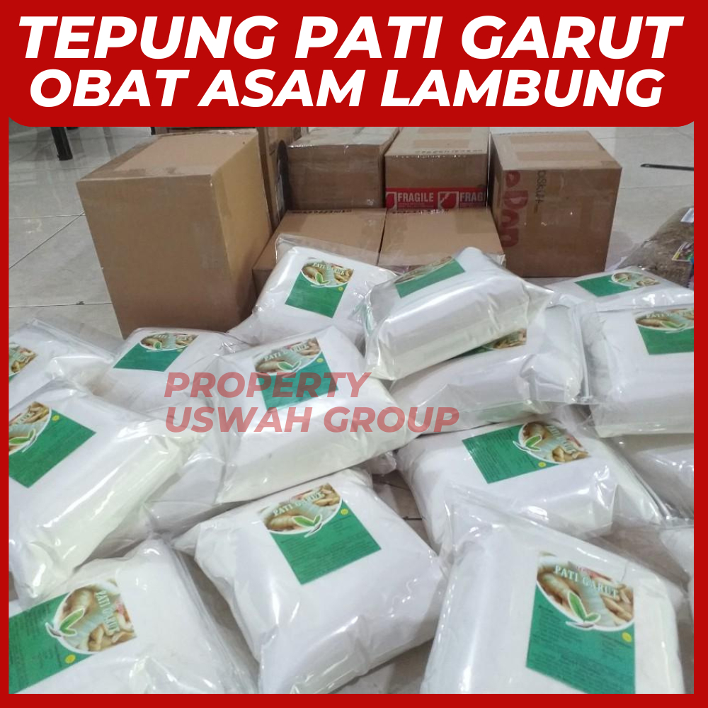 

Tepung Pati Garut 1000 Gram Asam Lambung