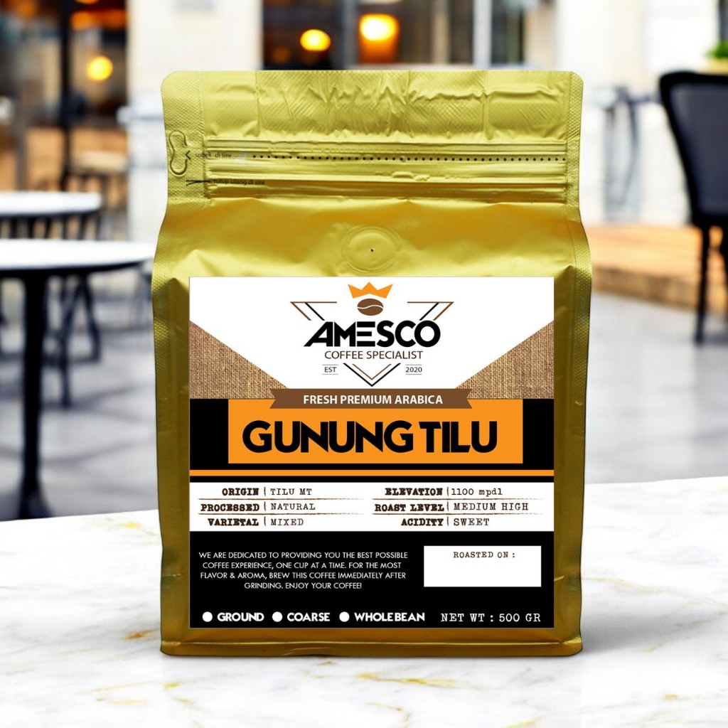 

KOPI ARABIKA GUNUNG TILU NATURAL 500GR BIJI / KOPI BUBUK PREMIUM - Kopi Gunung Tilu