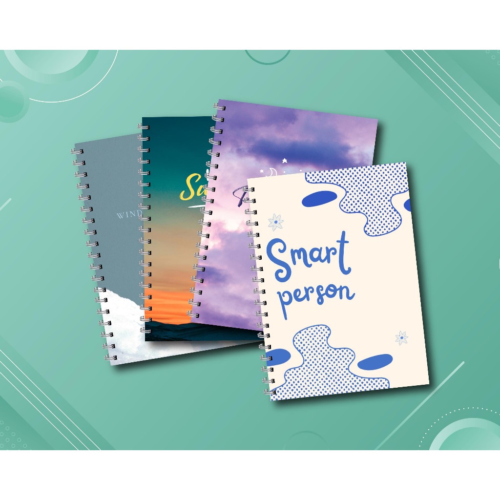 

Notebook A6 Buku Kecil Notebook Aesthetic 100 Halaman 50 Lembar