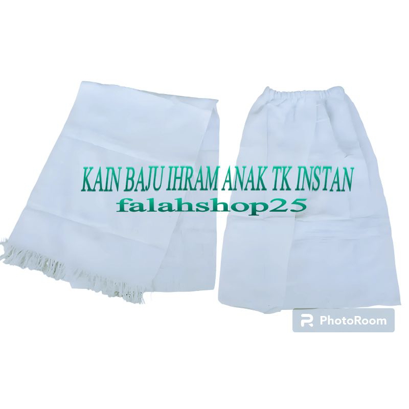 KAIN IHRAM TK INSTAN KAIN BAJU IHRAM ANAK