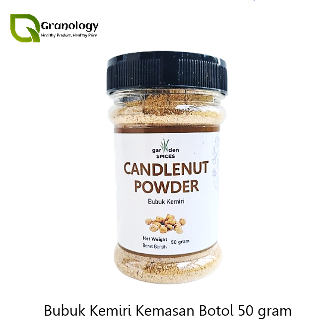 

Garden Spices Bumbu Kemasan Botol - Kemiri Bubuk (50 gram)