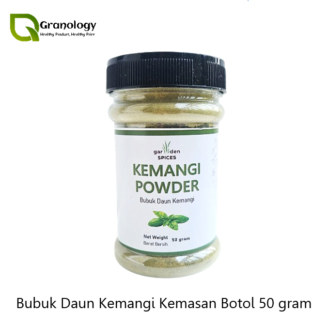 

Garden Spices Bumbu Kemasan Botol - Daun Kemangi Bubuk (50 gram)