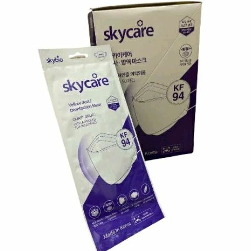 Masker KF94 Korea SkyCare-WiiCare isi 50pcs
