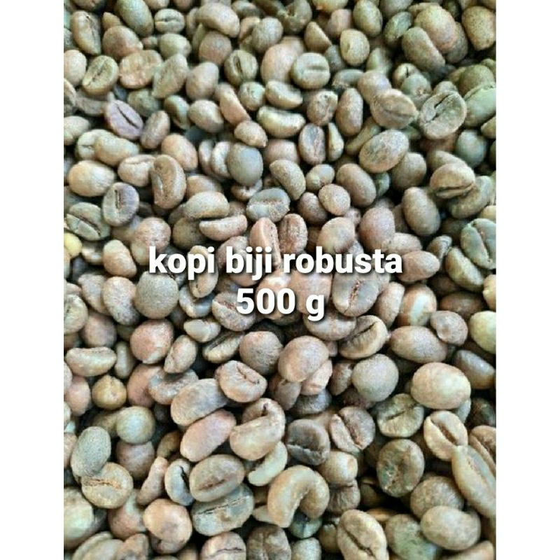 

GREEN BEAN ROBUSTA/BIJI KOPI PREMIUM KHAS SEMERU 500 G.