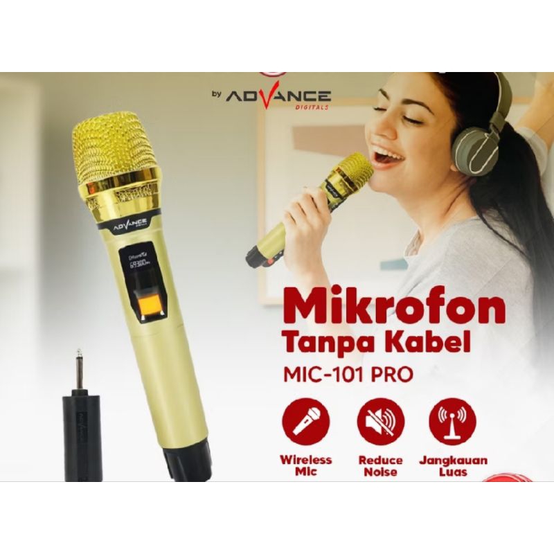 mic wireless advance 101 PRO