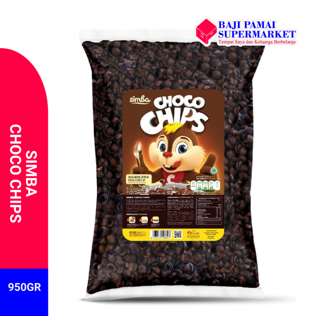 

Cereal Simba Choco Chips Chocolate 950 gr